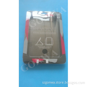 Pet/PS for iPad Mini/Air Printing Plastic Box with Black Tray